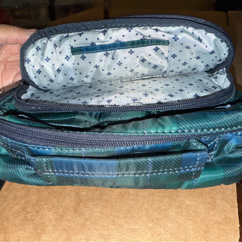 Lug Mini Ranger Cross body bag - POP PLAID NAVY - Picture 6 of 9